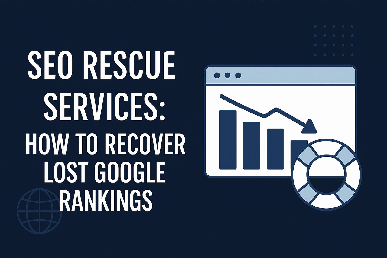 SEO Rescue Services: How to Recover Lost Google Rankings
